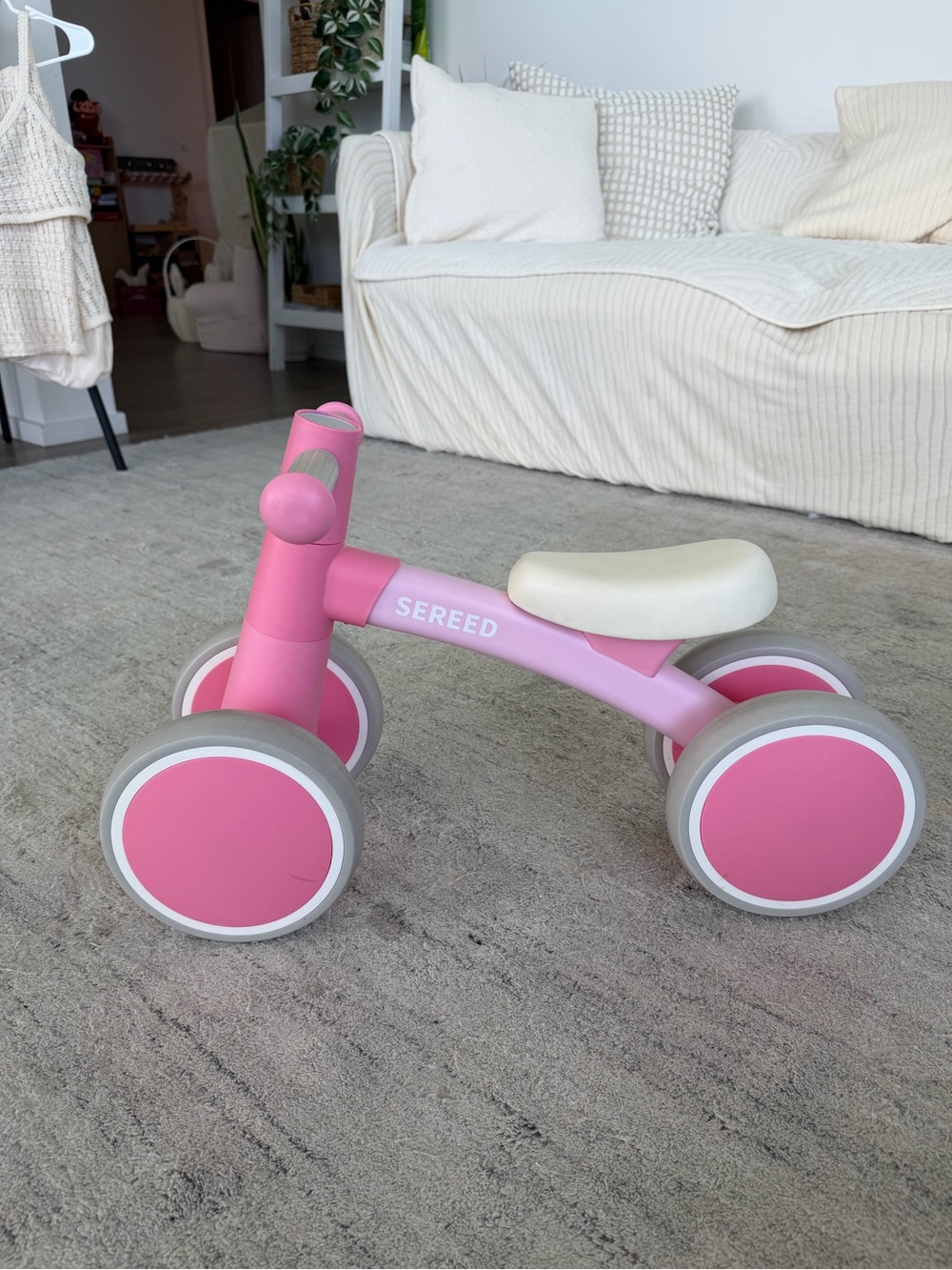 SEREED Baby Balance Bike
 for 1 Year Old Boys Girls 12-24 (only 1.6 kg- 3.6 pnd)